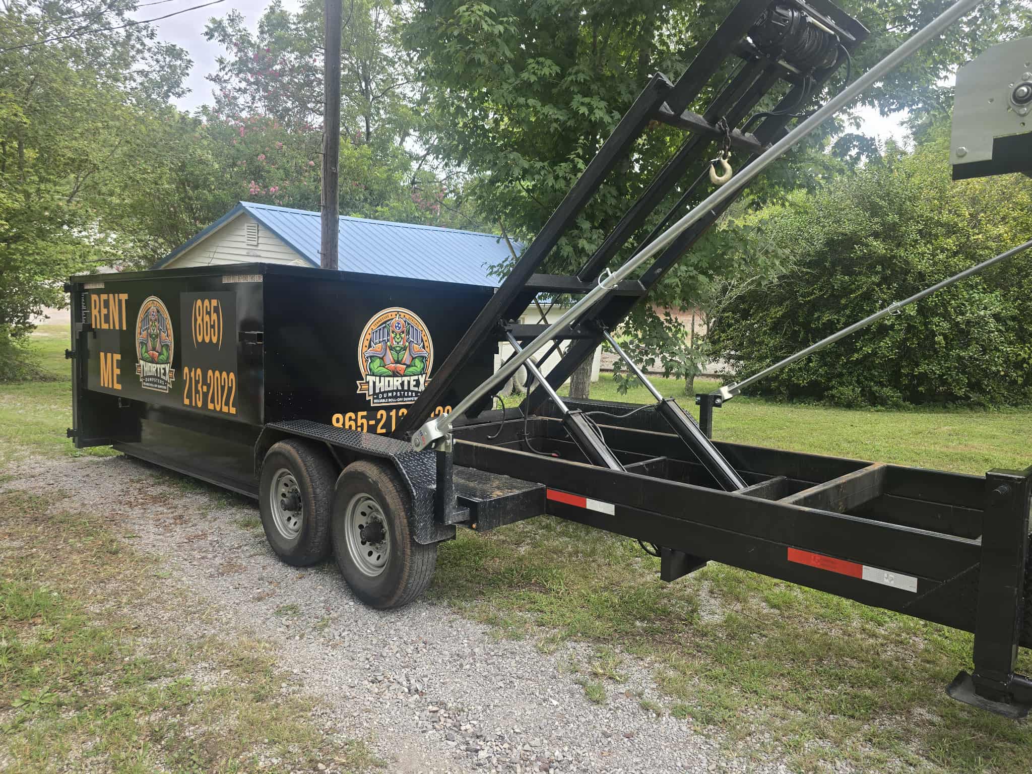 Thortex Dumpsters roll-off dumpster service photo
