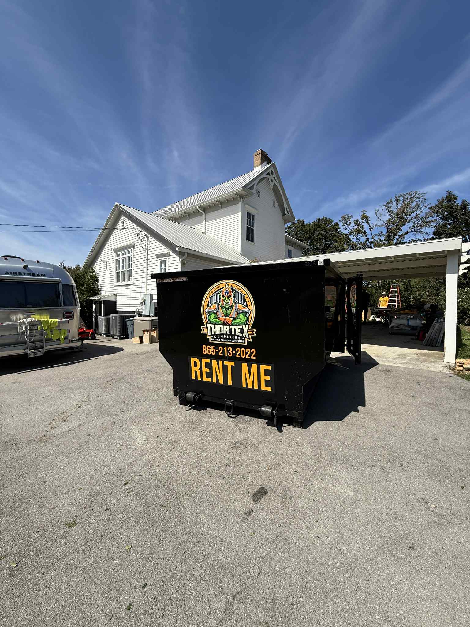 Thortex Dumpsters equipment image for Knoxville dumpster rentals