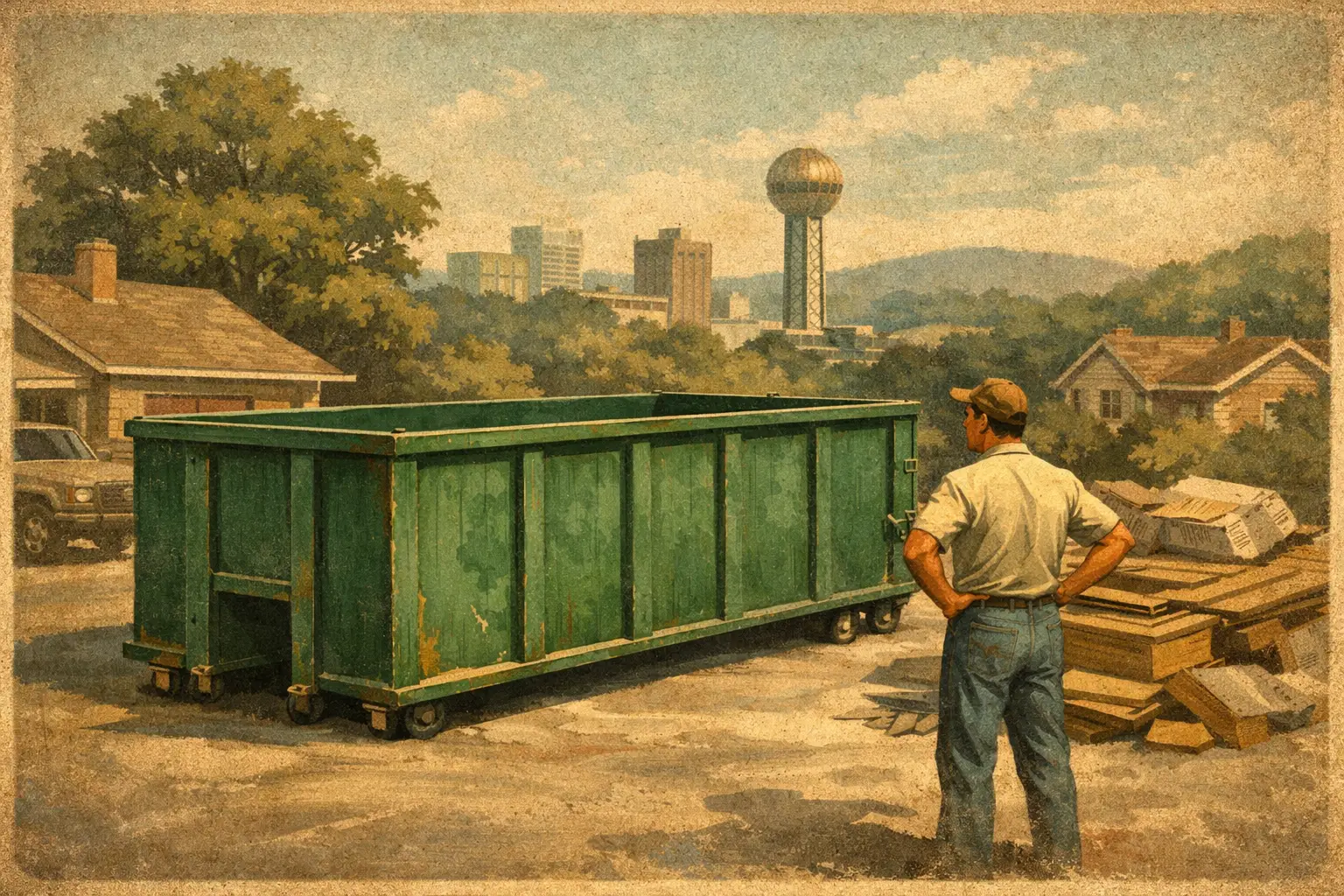 20 Yard Dumpster Knoxville: Is It the Right Size?