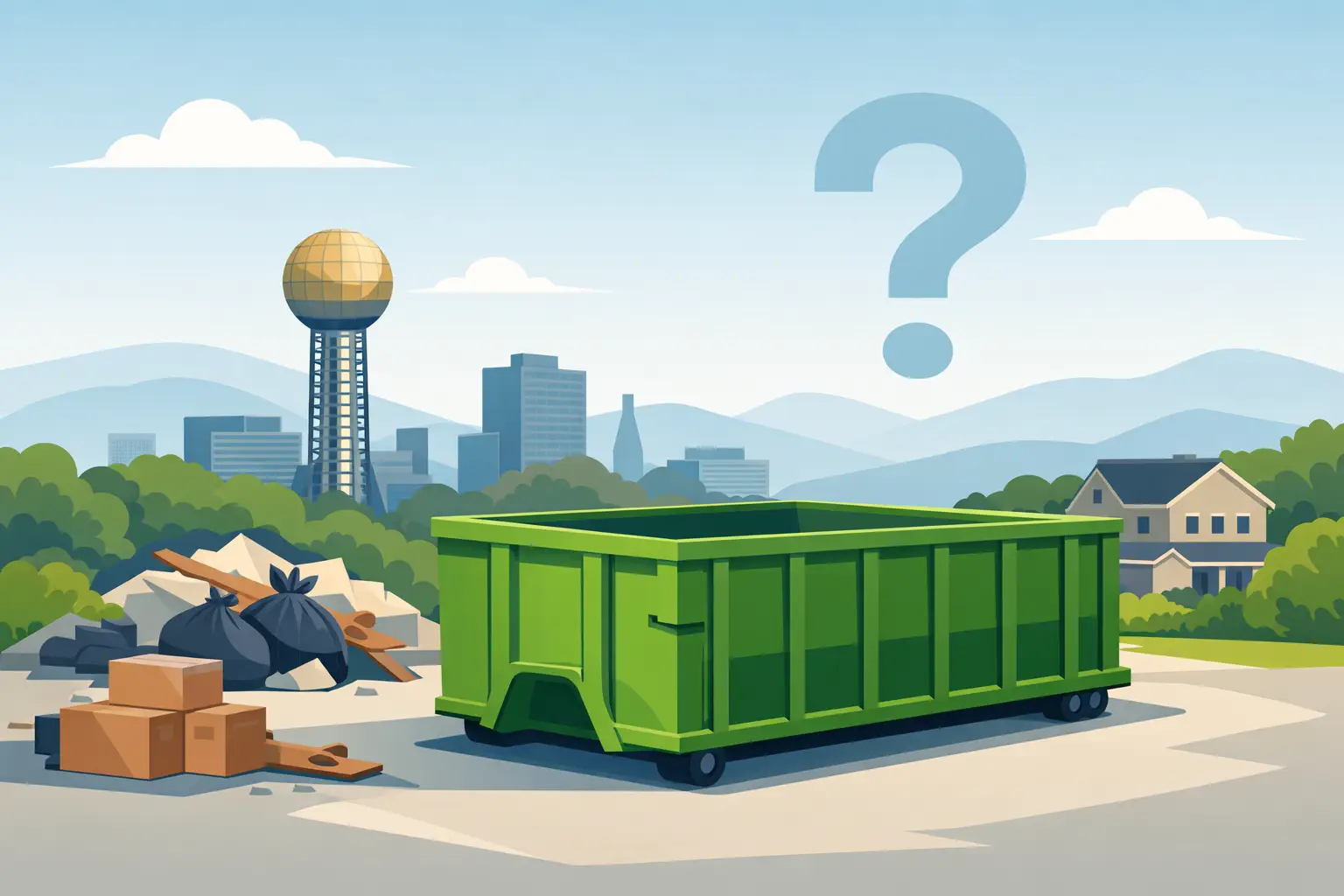 20 Yard Dumpster Rental Knoxville: Is It Enough?