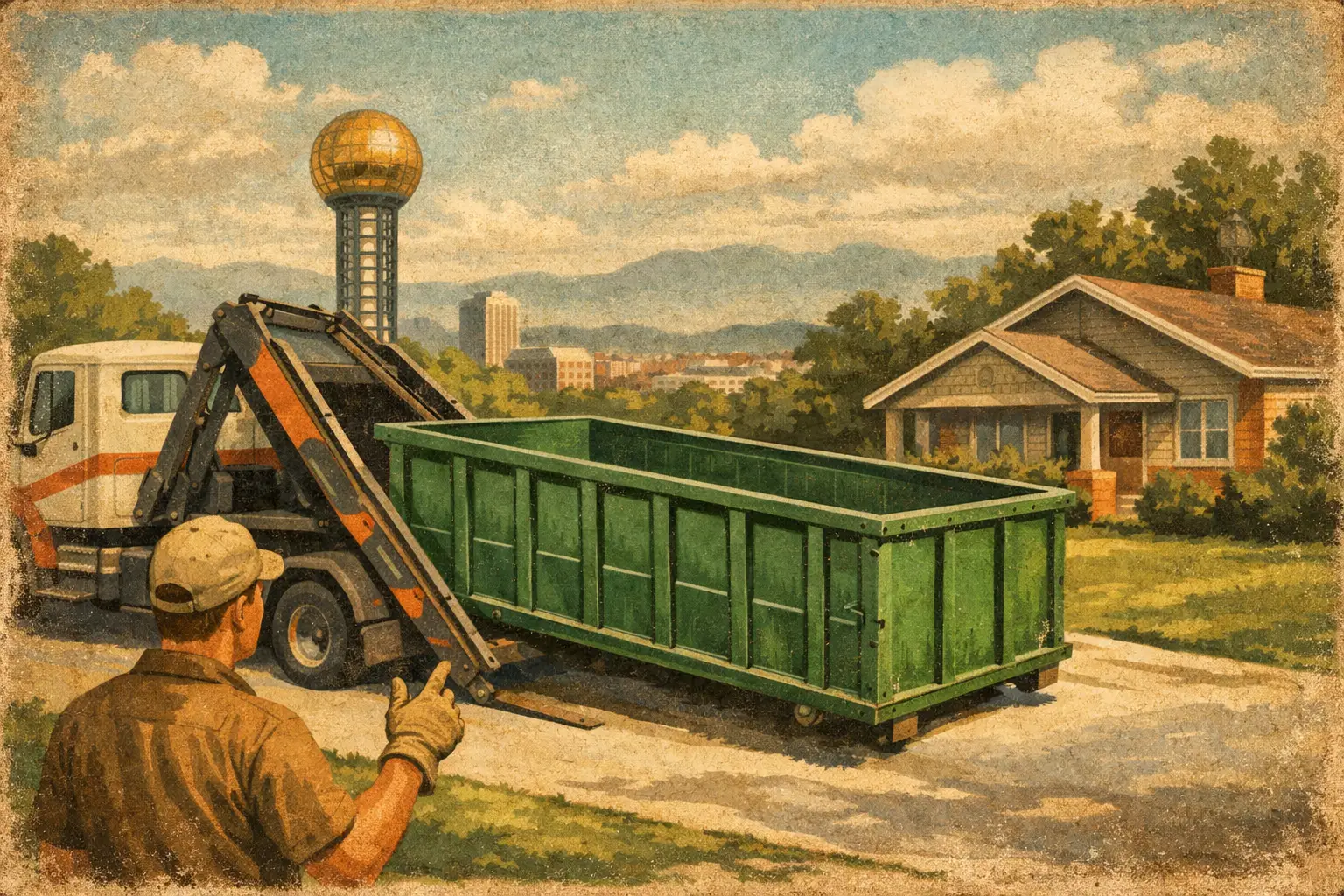 Same Day Dumpster Delivery in Knoxville, Explained
