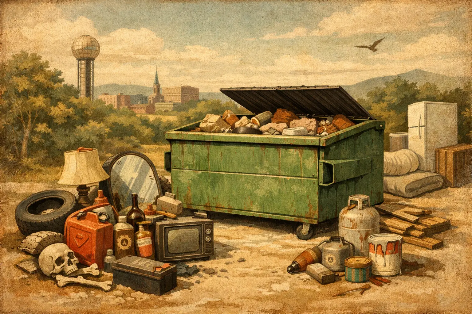 What Cannot Go in a Dumpster? Knoxville Rules