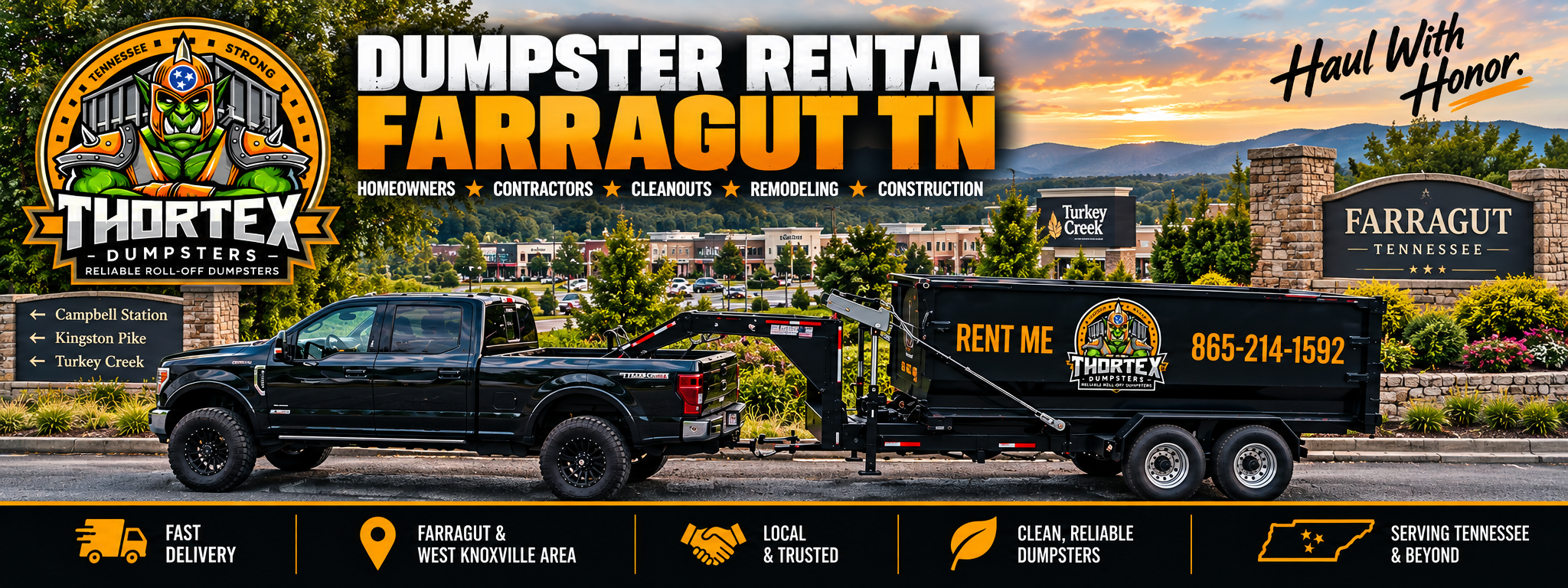 Dumpster Rental Farragut TN | Thortex Dumpsters Dumpster rental Farragut TN - Thortex Dumpsters 20-yard roll-off dumpster