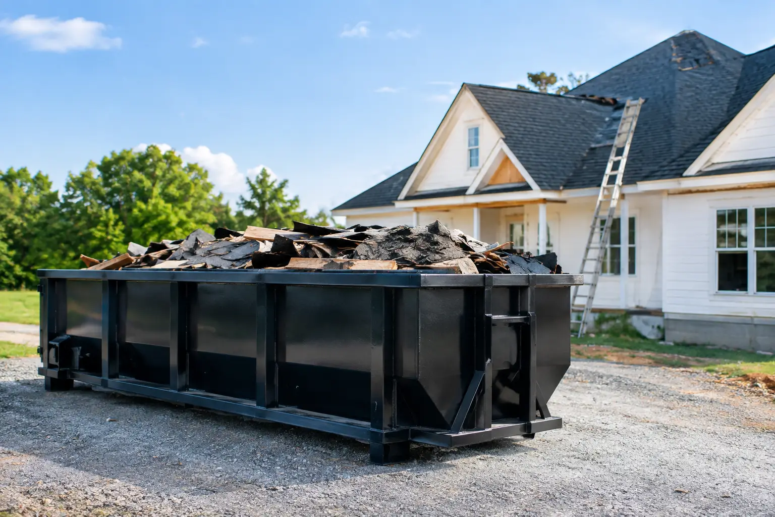 Knoxville Roofing Dumpster Uses That Save Time